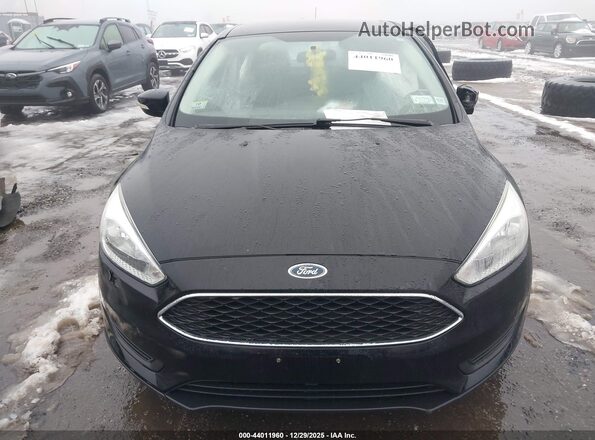 1FADP3F25GL384959 2016 FORD FOCUS Black Vista del cuadro de instrumentos