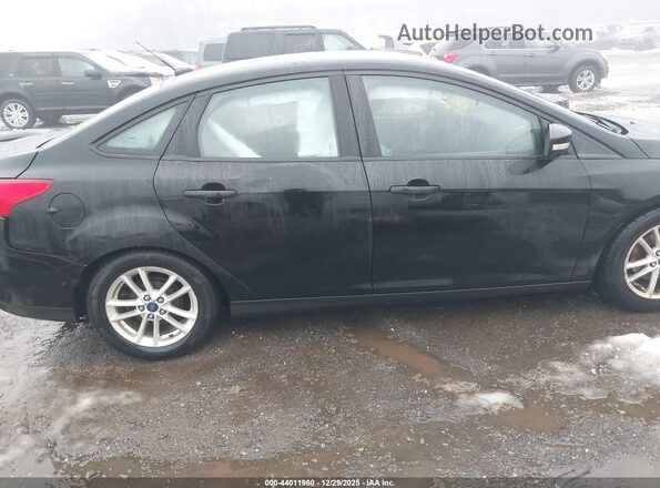1FADP3F25GL384959 2016 FORD FOCUS Black Vista interior trasera