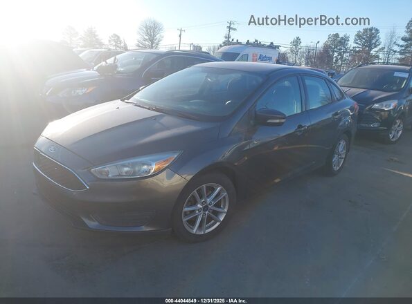 1FADP3F26GL365272 2016 FORD FOCUS Gray Front left
