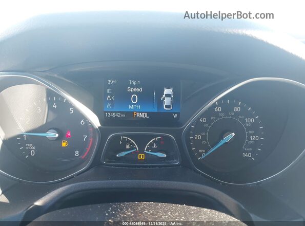 1FADP3F26GL365272 2016 FORD FOCUS Gray Rear seats view