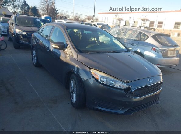 1FADP3F26GL365272 2016 FORD FOCUS Gray Front right