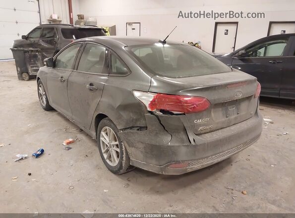 1FADP3F27HL296772 2017 FORD FOCUS Gray წინა ხედი