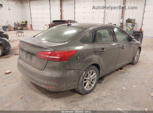 1FADP3F27HL296772 2017 FORD FOCUS Gray უკანა მარჯვენა