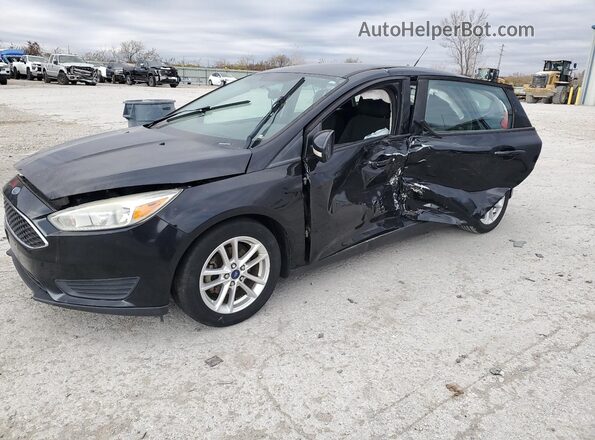 1FADP3K22GL205721 2016 FORD FOCUS Black Front left