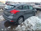 2018 Ford Focus Se Gray vin: 1FADP3K2XJL227831