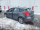 2018 Ford Focus Se Gray vin: 1FADP3K2XJL227831
