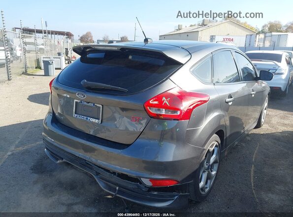 1FADP3L92GL239671 2016 FORD FOCUS ST Gray Trasero derecho