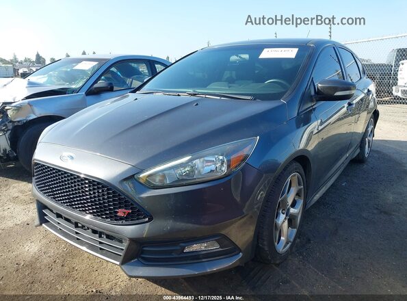 1FADP3L92GL239671 2016 FORD FOCUS ST Gray Vista tres cuartos delantera izquierda