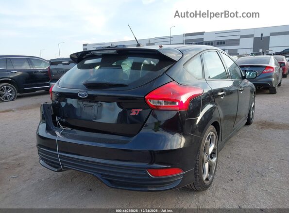 1FADP3L92GL390218 2016 FORD FOCUS ST Черный Задняя правая четверть