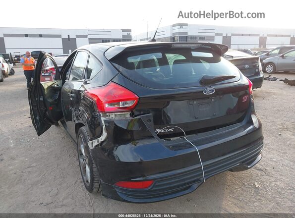 1FADP3L92GL390218 2016 FORD FOCUS ST Черный Задняя левая четверть