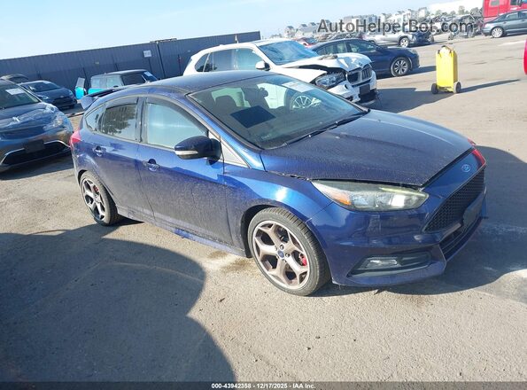1FADP3L92HL254883 2017 FORD FOCUS ST Dark Blue Przód prawy
