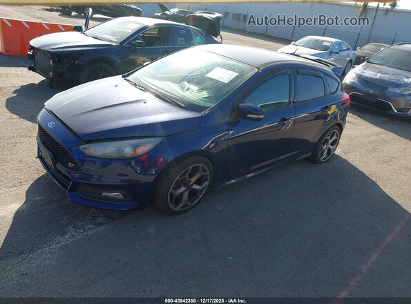 1FADP3L92HL254883 2017 FORD FOCUS ST Dark Blue Przód lewy