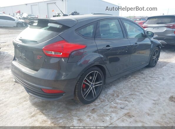 1FADP3L92JL247244 2018 FORD FOCUS ST Серый Задняя правая четверть