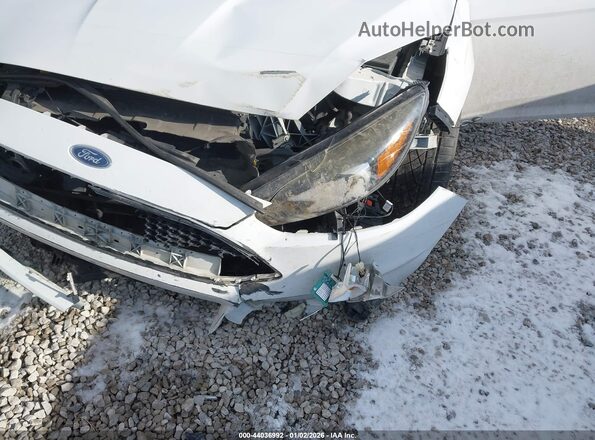 1FADP3L93HL298858 2017 FORD FOCUS ST Белый Вид спереди