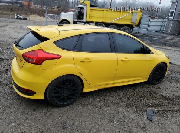 1FADP3L94HL307048 2017 FORD FOCUS Желтый Задняя правая четверть