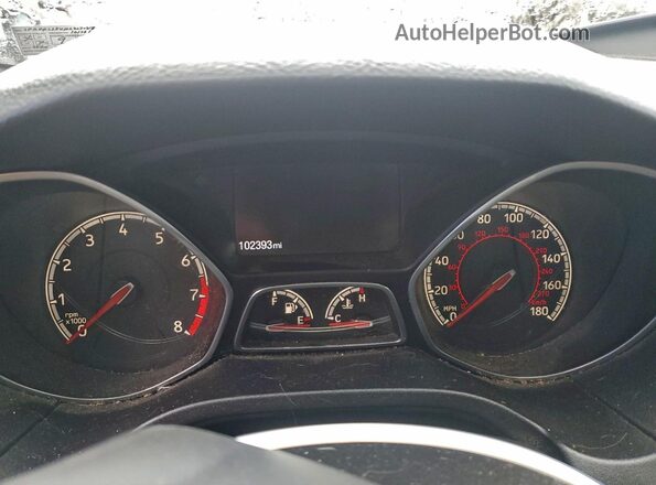 1FADP3L94HL307048 2017 FORD FOCUS Желтый Вид щитка приборов