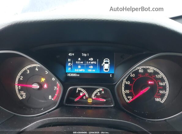 1FADP3L95GL344589 2016 FORD FOCUS ST Blue Vista de los asientos traseros