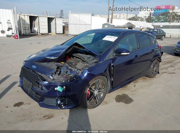 1FADP3L97GL212935 2016 FORD FOCUS ST Синий Передняя левая четверть