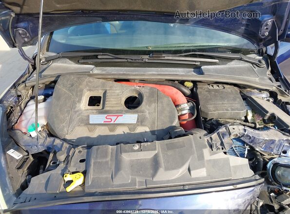 1FADP3L97GL212935 2016 FORD FOCUS ST Синий Вид сзади