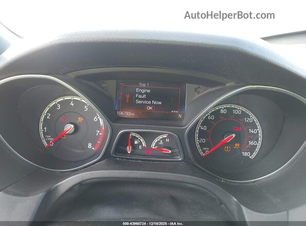 1FADP3L97GL212935 2016 FORD FOCUS ST Синий Вид задних сидений