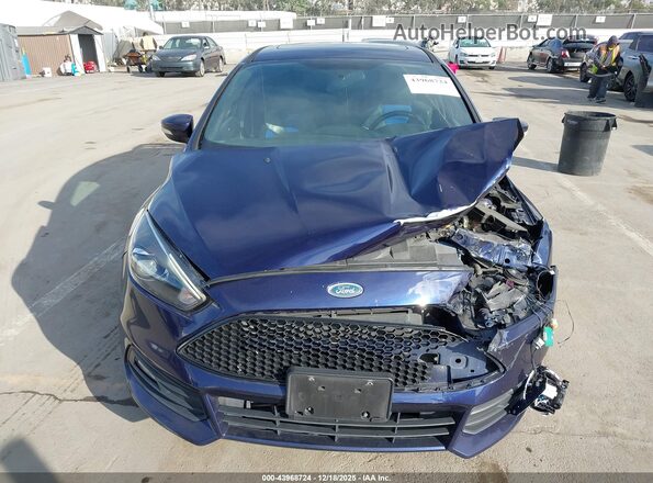 1FADP3L97GL212935 2016 FORD FOCUS ST Синий Вид щитка приборов