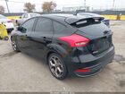 2017 Ford Focus St   Черный vin: 1FADP3L97HL246083