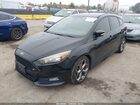 2017 Ford Focus St   Черный vin: 1FADP3L97HL246083