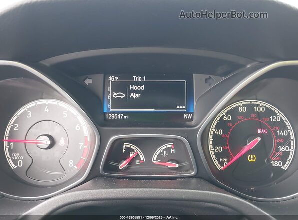 1FADP3L97HL246083 2017 FORD FOCUS ST Черный Вид задних сидений