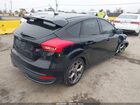 2017 Ford Focus St   Черный vin: 1FADP3L97HL246083