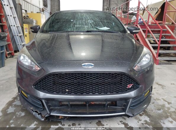 1FADP3L97HL269539 2017 FORD FOCUS ST Gray Widok zestawu wskaźników