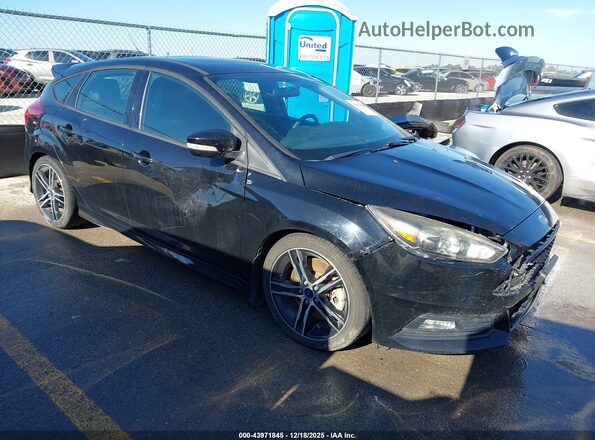 1FADP3L9XHL307734 2017 FORD FOCUS ST Черный Передняя правая четверть