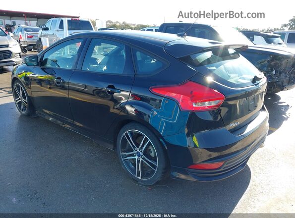 1FADP3L9XHL307734 2017 FORD FOCUS ST Черный Задняя левая четверть