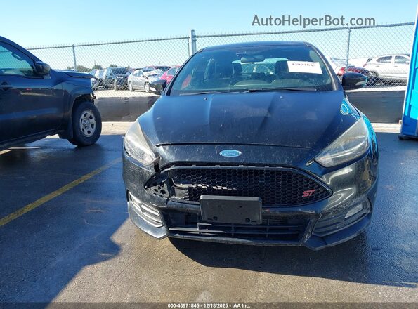 1FADP3L9XHL307734 2017 FORD FOCUS ST Черный Вид щитка приборов