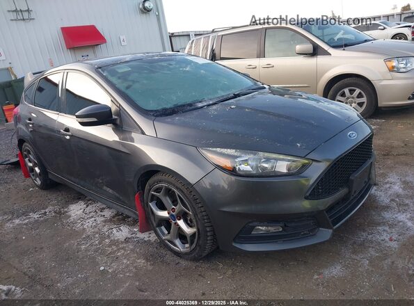 1FADP3L9XHL320676 2017 FORD FOCUS ST Серый Передняя правая четверть