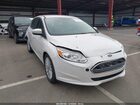 2018 Ford Focus Electric   White vin: 1FADP3R42JL282961