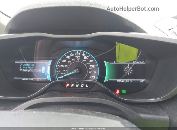 1FADP5AU0GL111142 2016 FORD C-MAX HYBRID Белый Вид задних сидений