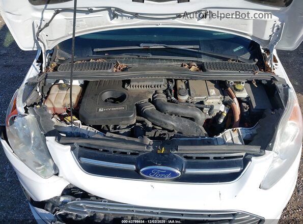 1FADP5AU0GL111142 2016 FORD C-MAX HYBRID Белый Вид сзади