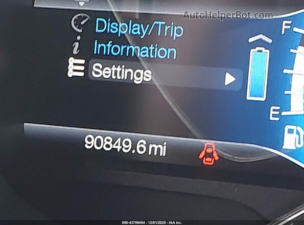 1FADP5AU0GL111142 2016 FORD C-MAX HYBRID Белый 