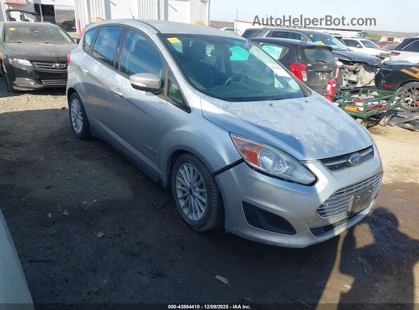 1FADP5AU1GL113045 2016 FORD C-MAX HYBRID Серебряный Передняя правая четверть