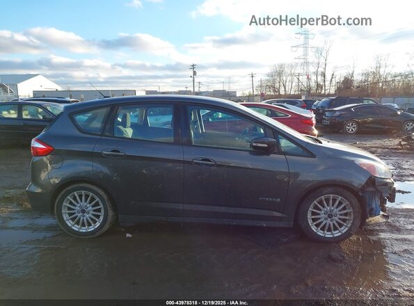 1FADP5AU4GL107322 2016 FORD C-MAX HYBRID Gray Vista interior trasera