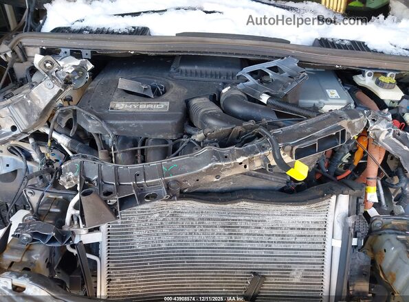 1FADP5AU4HL116720 2017 FORD C-MAX HYBRID Gray Widok z tyłu