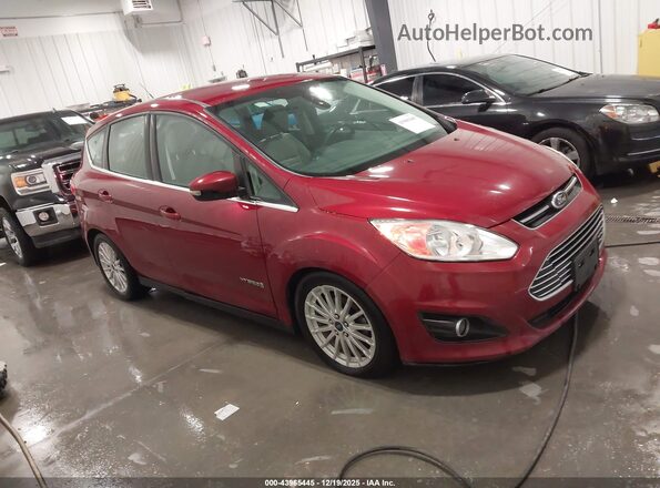 1FADP5BU2GL120469 2016 FORD C-MAX HYBRID Red Przód prawy