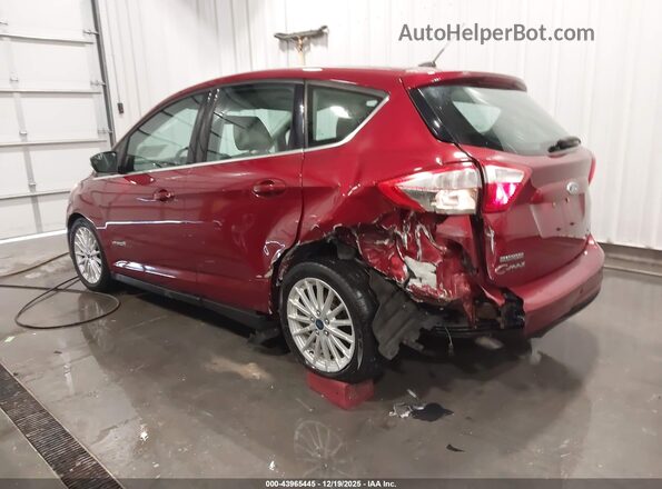 1FADP5BU2GL120469 2016 FORD C-MAX HYBRID Red Tył lewy
