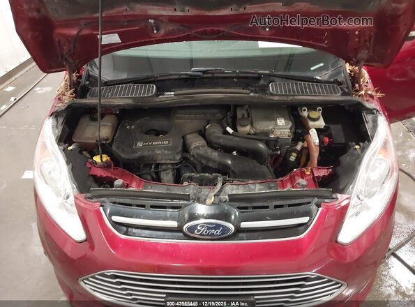 1FADP5BU2GL120469 2016 FORD C-MAX HYBRID Red Widok z tyłu