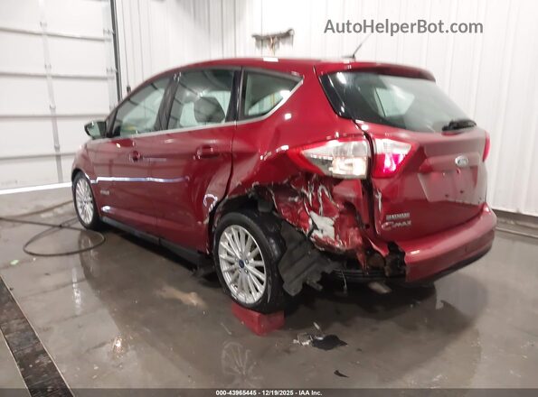 1FADP5BU2GL120469 2016 FORD C-MAX HYBRID Red Widok z przodu