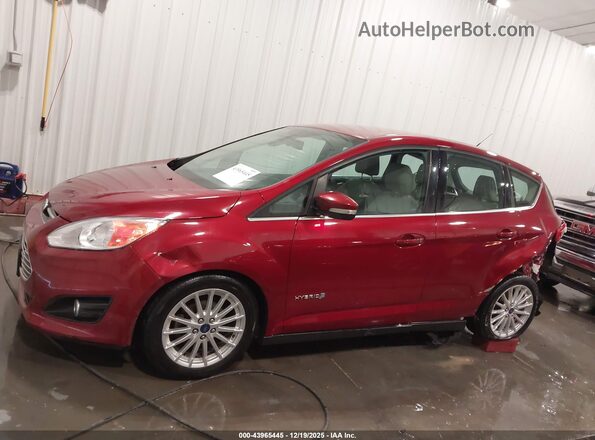 1FADP5BU2GL120469 2016 FORD C-MAX HYBRID Red Widok wnętrza 360 stopni