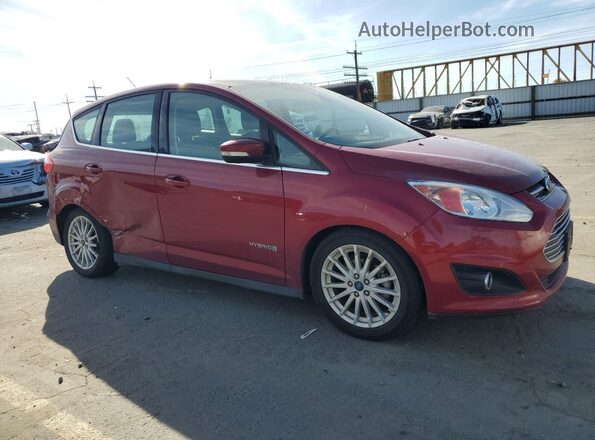 1FADP5BU8GL106706 2016 FORD C-MAX Красный Передняя правая четверть