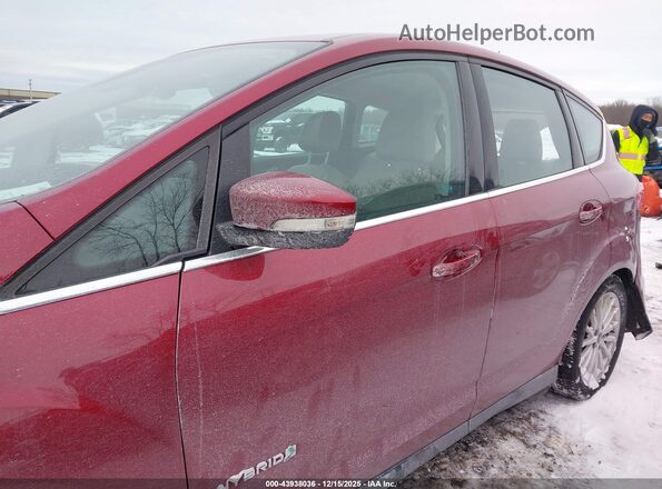 1FADP5BUXGL117335 2016 FORD C-MAX HYBRID Красный Панорамный вид салона 360°