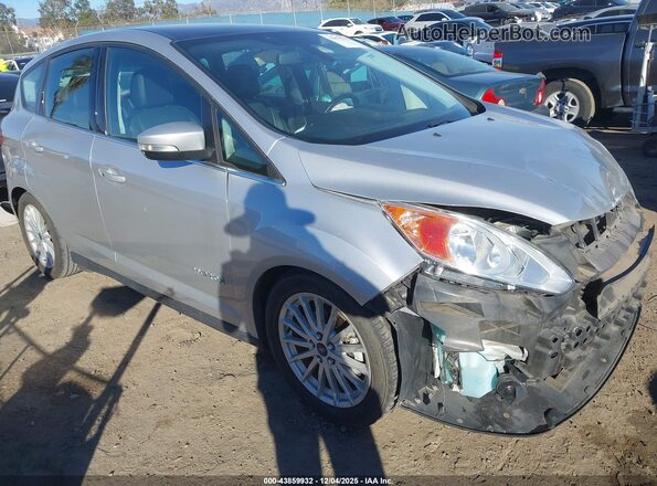 1FADP5BUXGL121062 2016 FORD C-MAX HYBRID Серебряный Передняя правая четверть