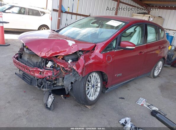 1FADP5CU6GL114480 2016 FORD C-MAX ENERGI Red Przód lewy